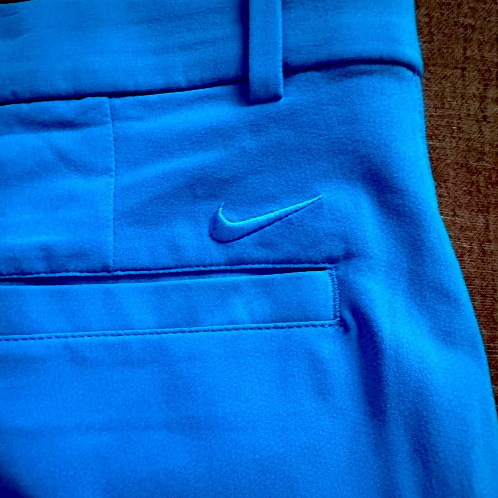 NIKE Dri-Fit Hybrid Flex Golf Shorts Blue Men's Size 36 - Picture 4 of 5